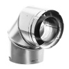 4" X 6" DirectVent Pro - Elbow 90 Deg Swivel (Galvanized)